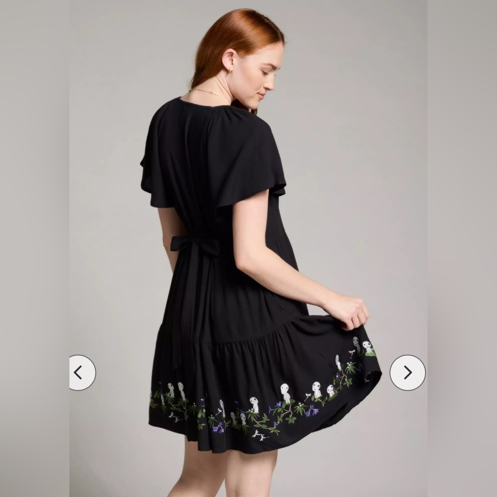 3X Her Universe Studio Ghibli Princess Mononoke Kodama Dress - Picture 4 of 6